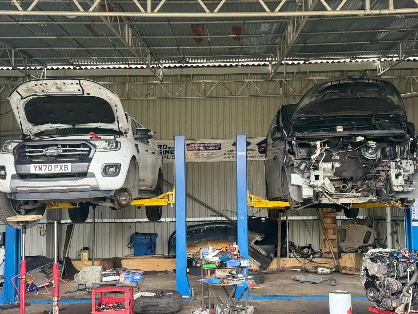 Ford engine services and workshop support