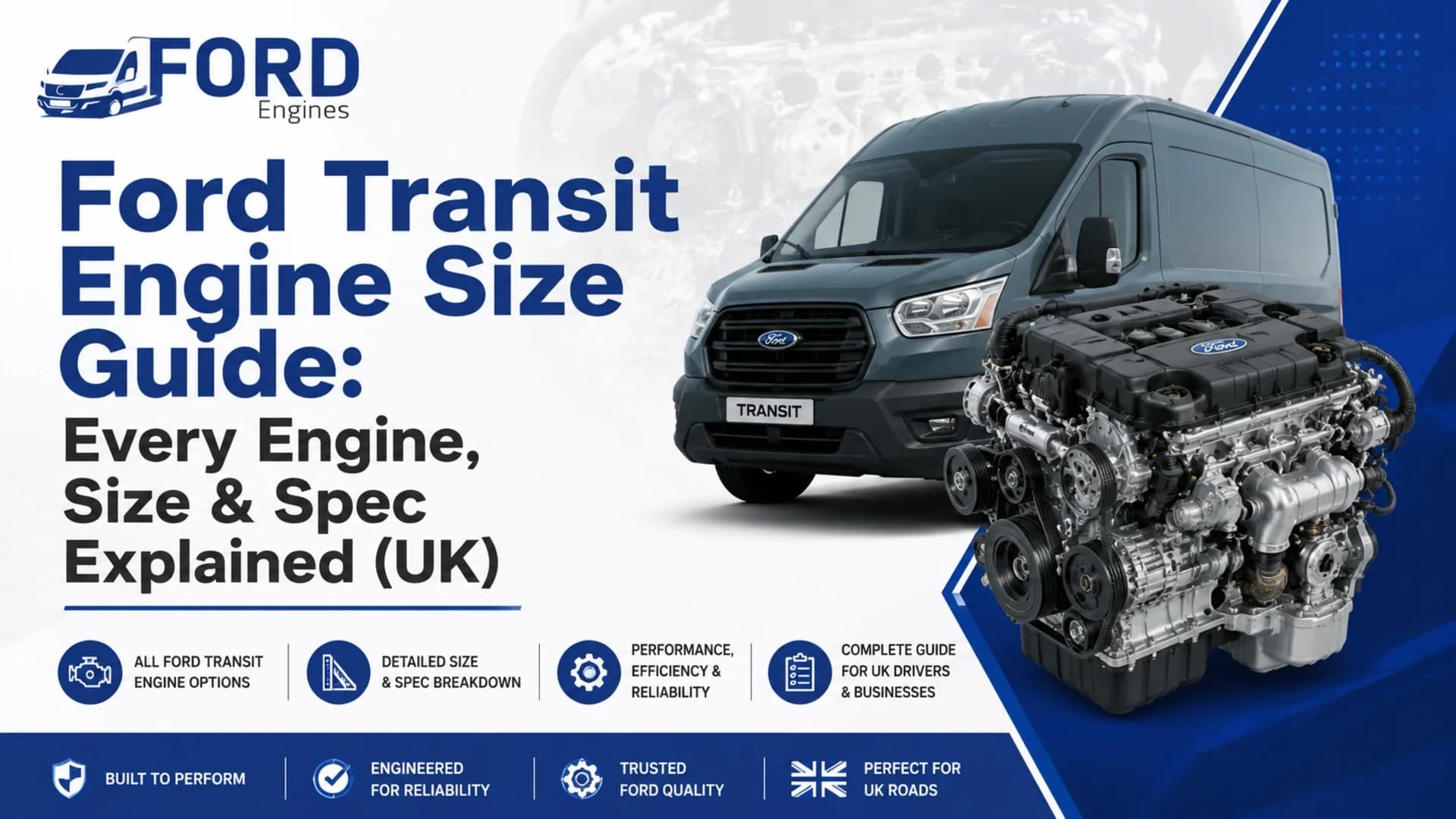 Ford Transit Engine Size Guide: Every Engine, Size & Spec Explained (UK)