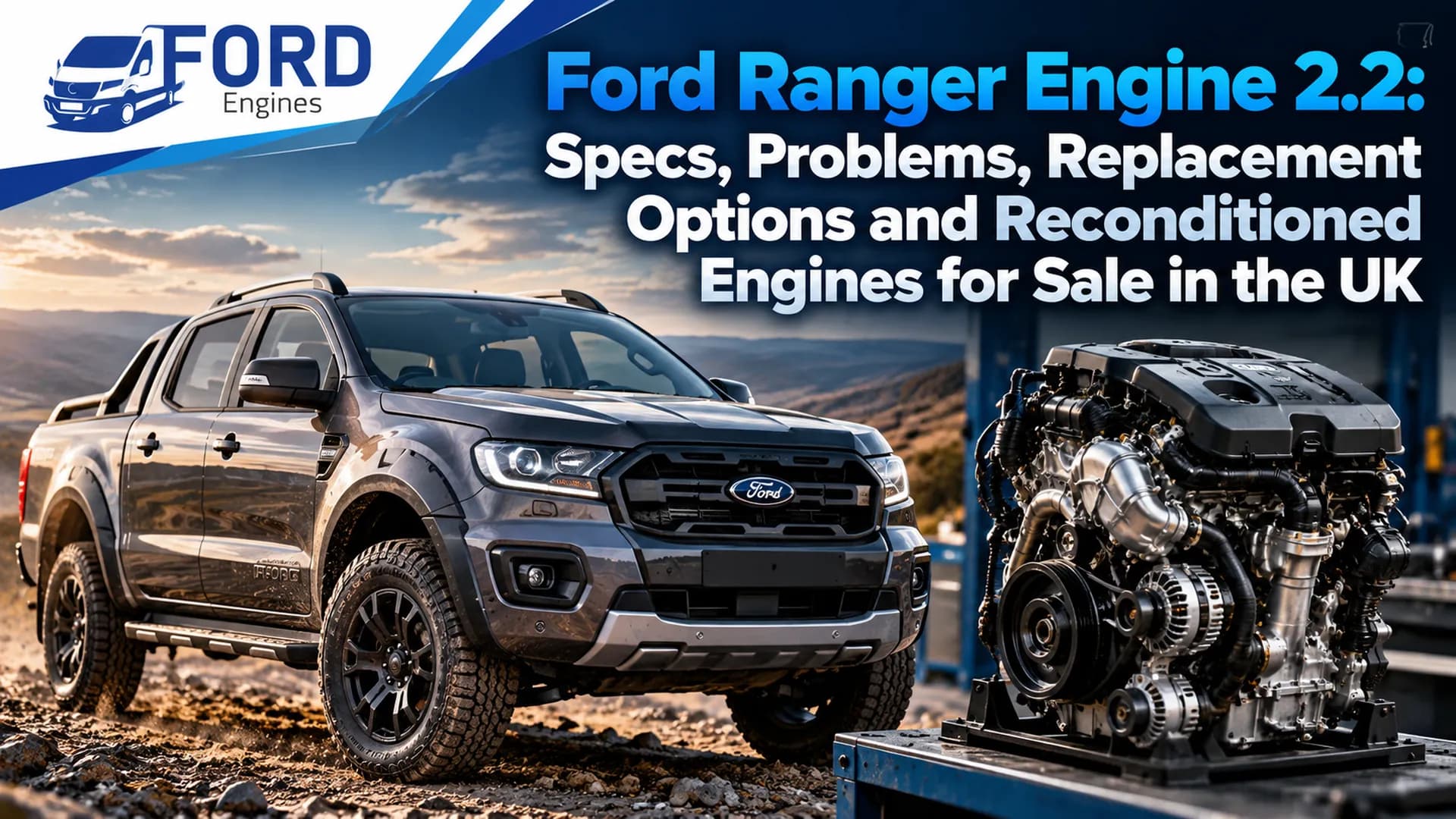 Ford Ranger Engine 2.2: Specs, Problems, Replacement Options and Reconditioned Engines for Sale in the UK