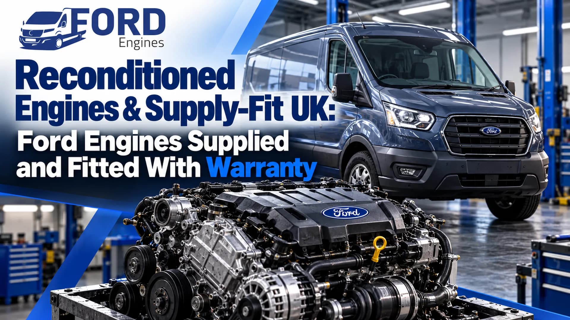 Reconditioned Engines & Supply-Fit UK: Ford Engines Supplied and Fitted With Warranty