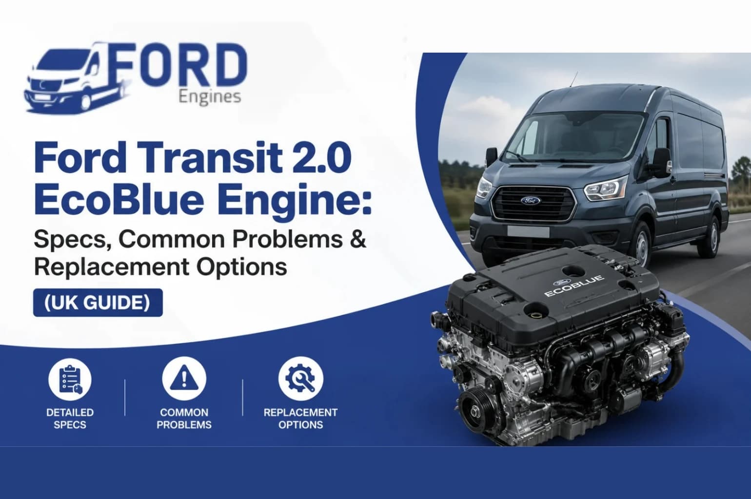 Ford Transit 2.0 EcoBlue Engine: Specs, Common Problems & Replacement Options (UK Guide)